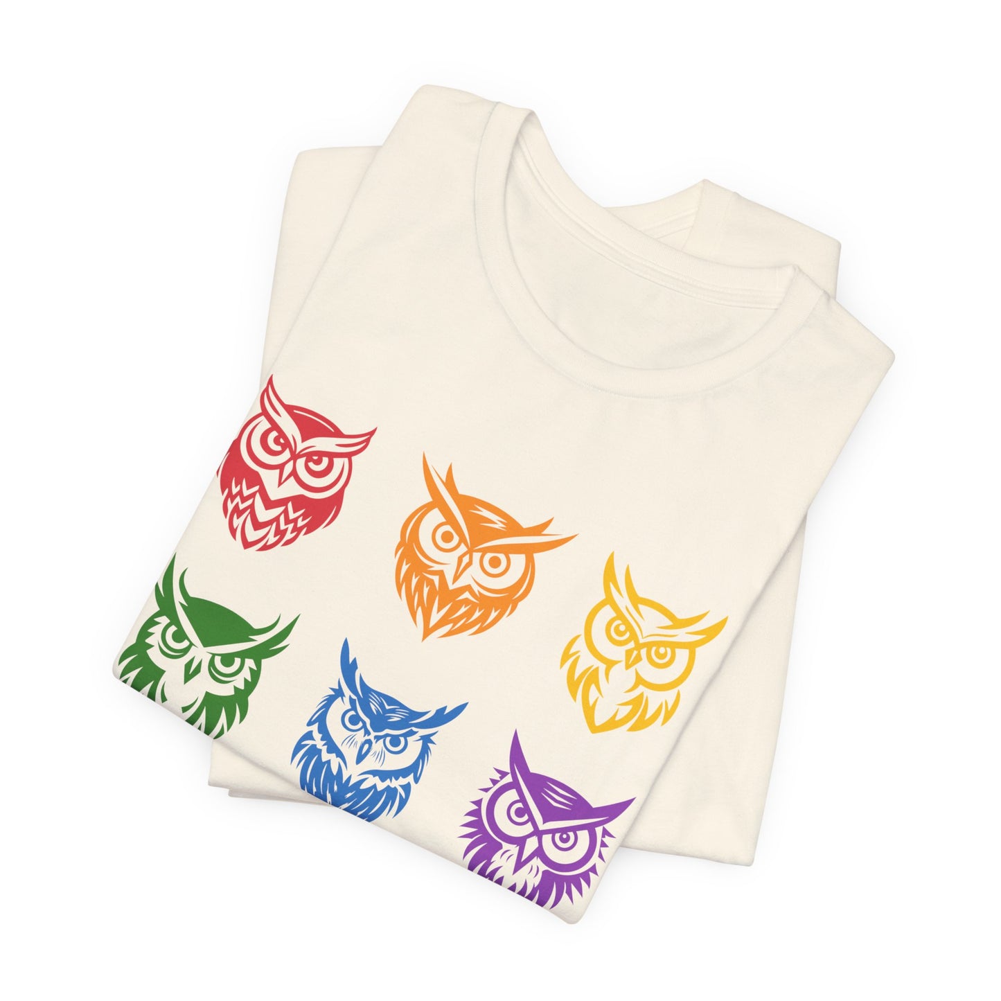 Rainbow Owls Tee