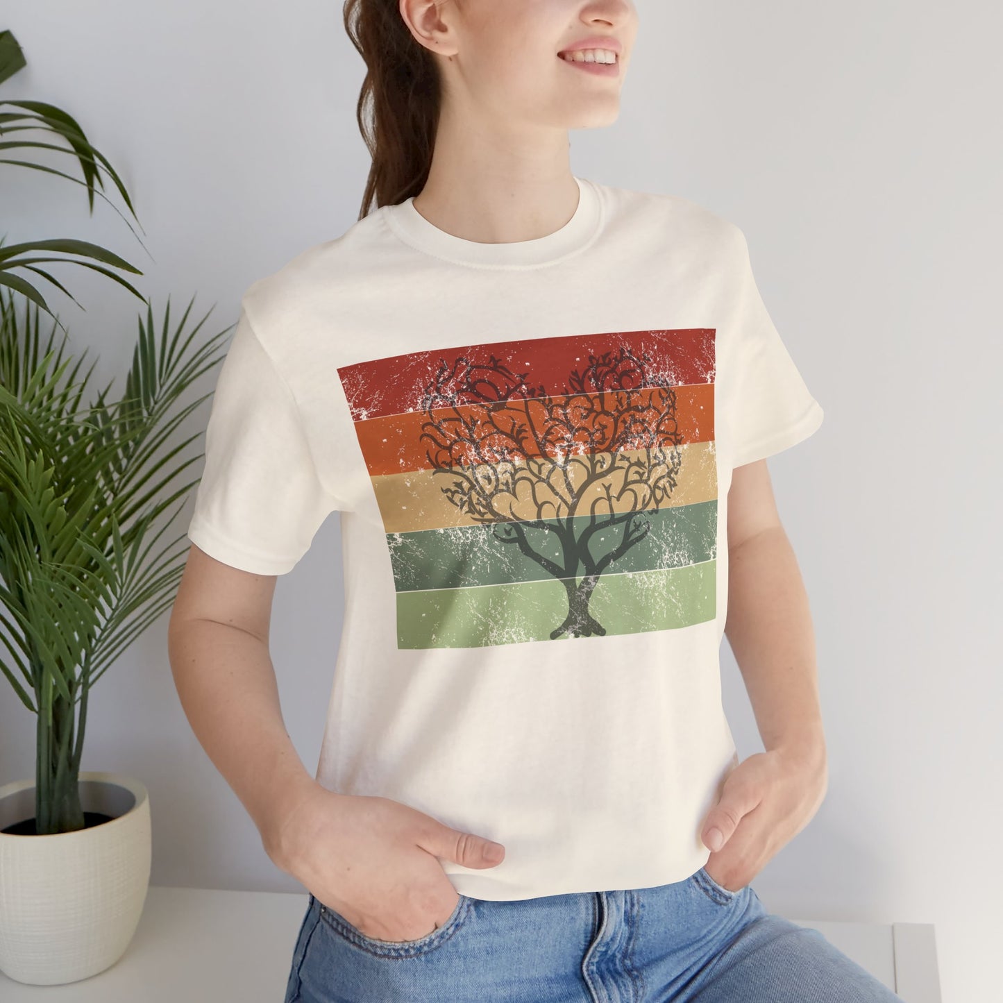 Heart Tree Retro Tee