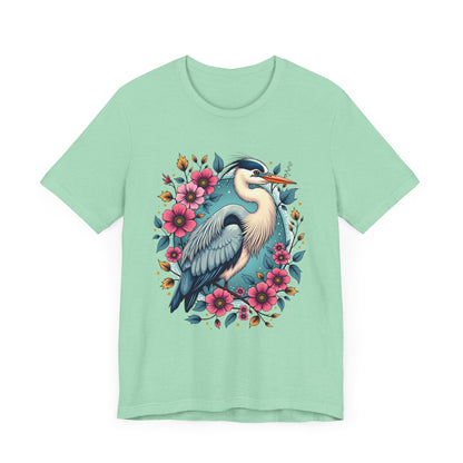 Heron Floral T-Shirt