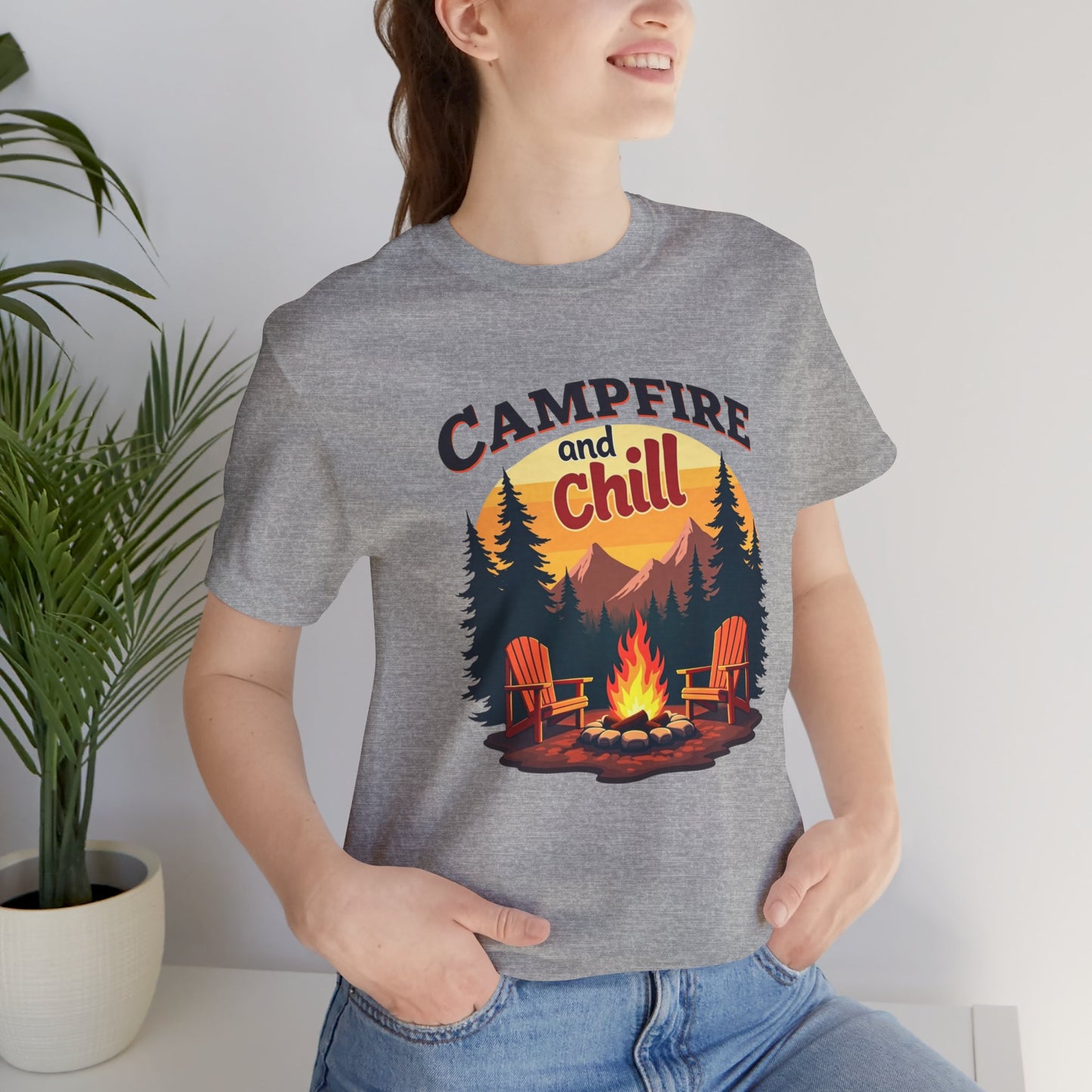 Campfire and Chill Tee