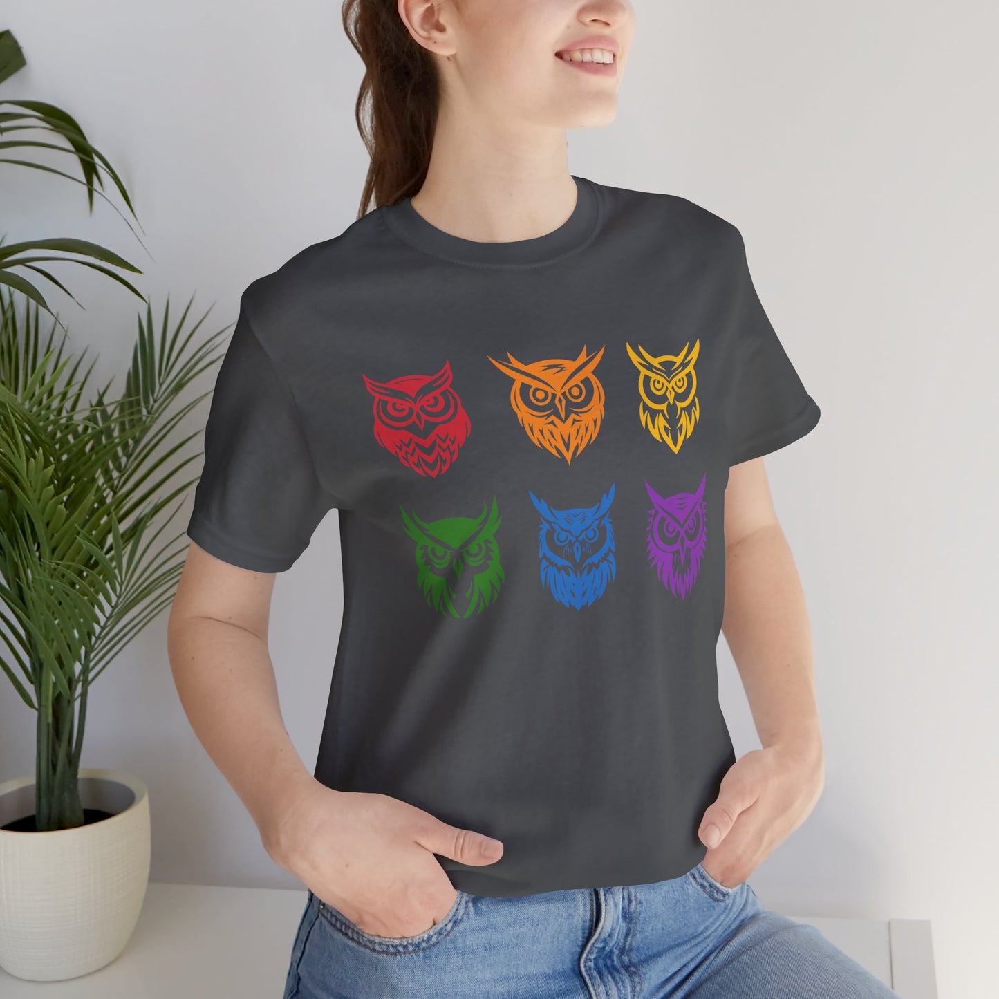 Rainbow Owls Tee