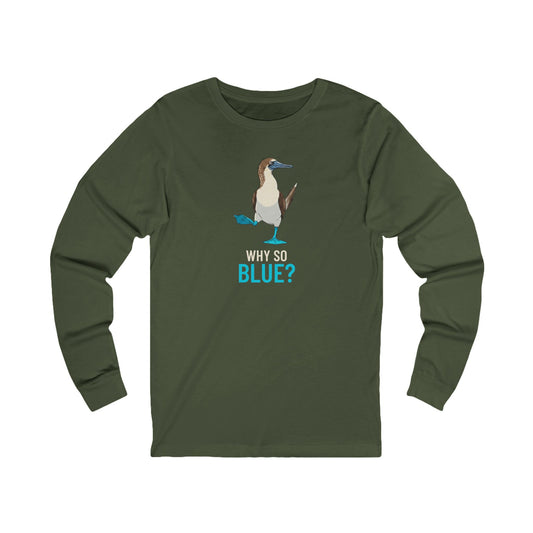 Blue-Footed Booby Long Sleeve Tee (XS)