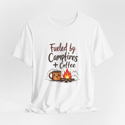 Fueled by Campfires + Coffee Tee