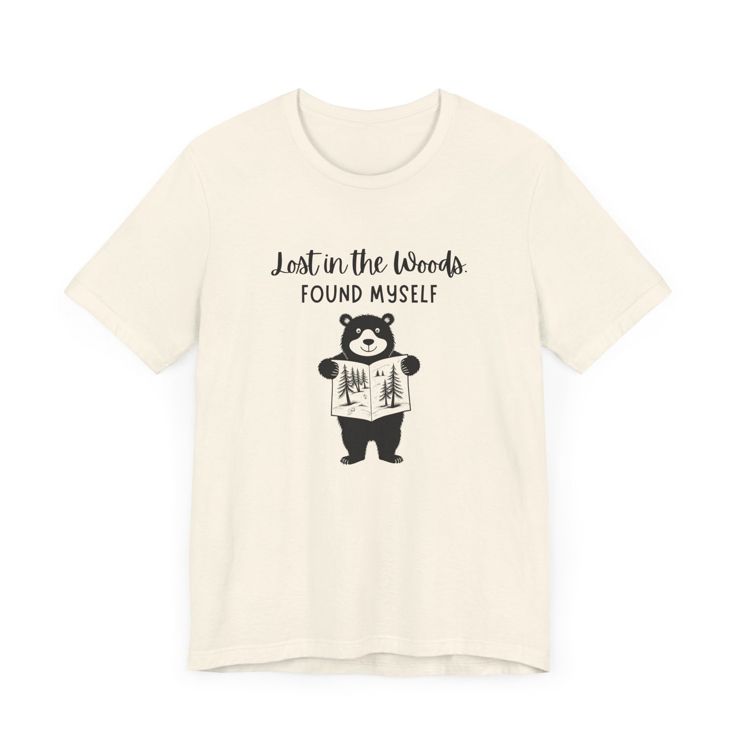 Lost in the Woods Found Myself Bear Tee