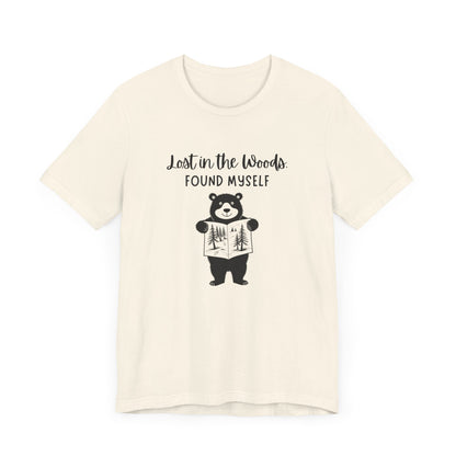 Lost in the Woods Found Myself Bear Tee