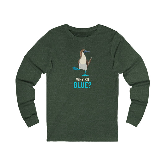 Blue-Footed Booby Long Sleeve Tee (XS)