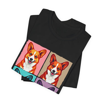 Cute Corgi Pop Art Tee