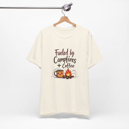 Fueled by Campfires + Coffee Tee