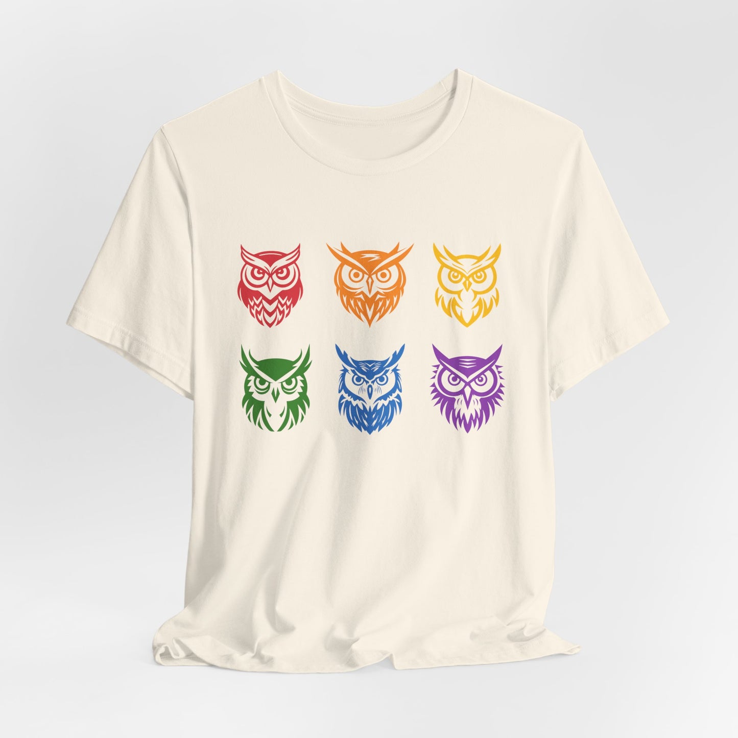 Rainbow Owls Tee