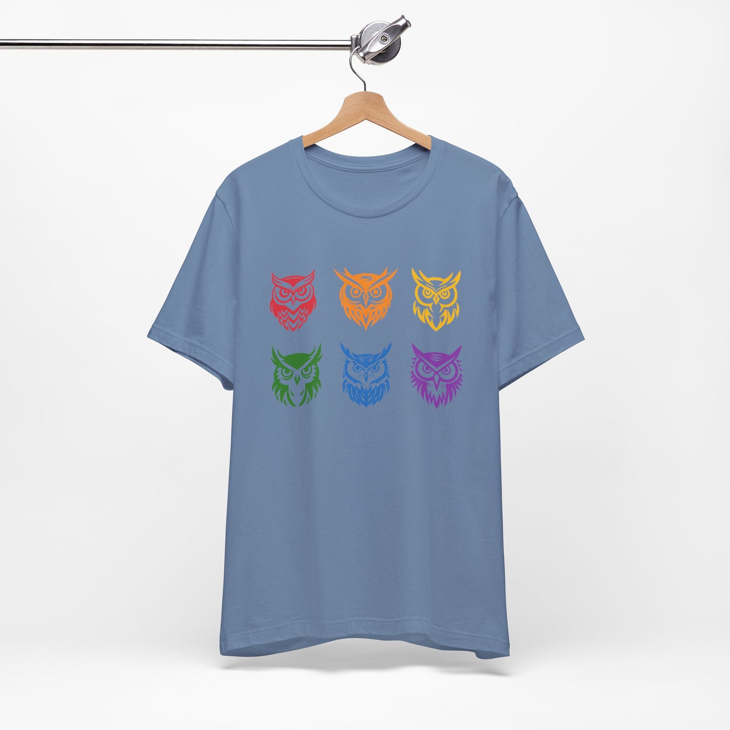 Rainbow Owls Tee