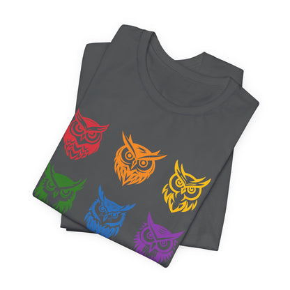 Rainbow Owls Tee