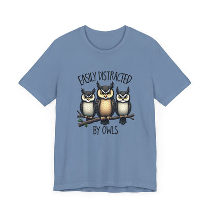 Easily Distracted by Owls Tee