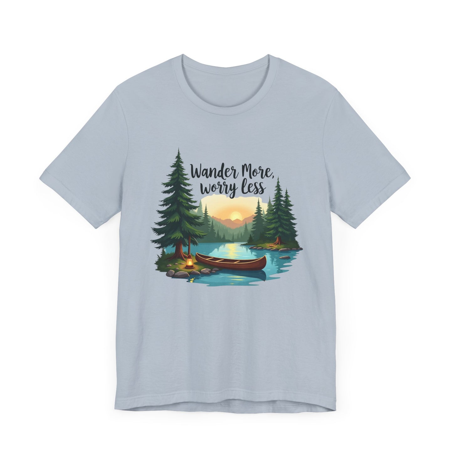 Wander More, Worry Less Tee