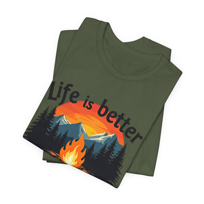 Life is Better by the Campfire Tee