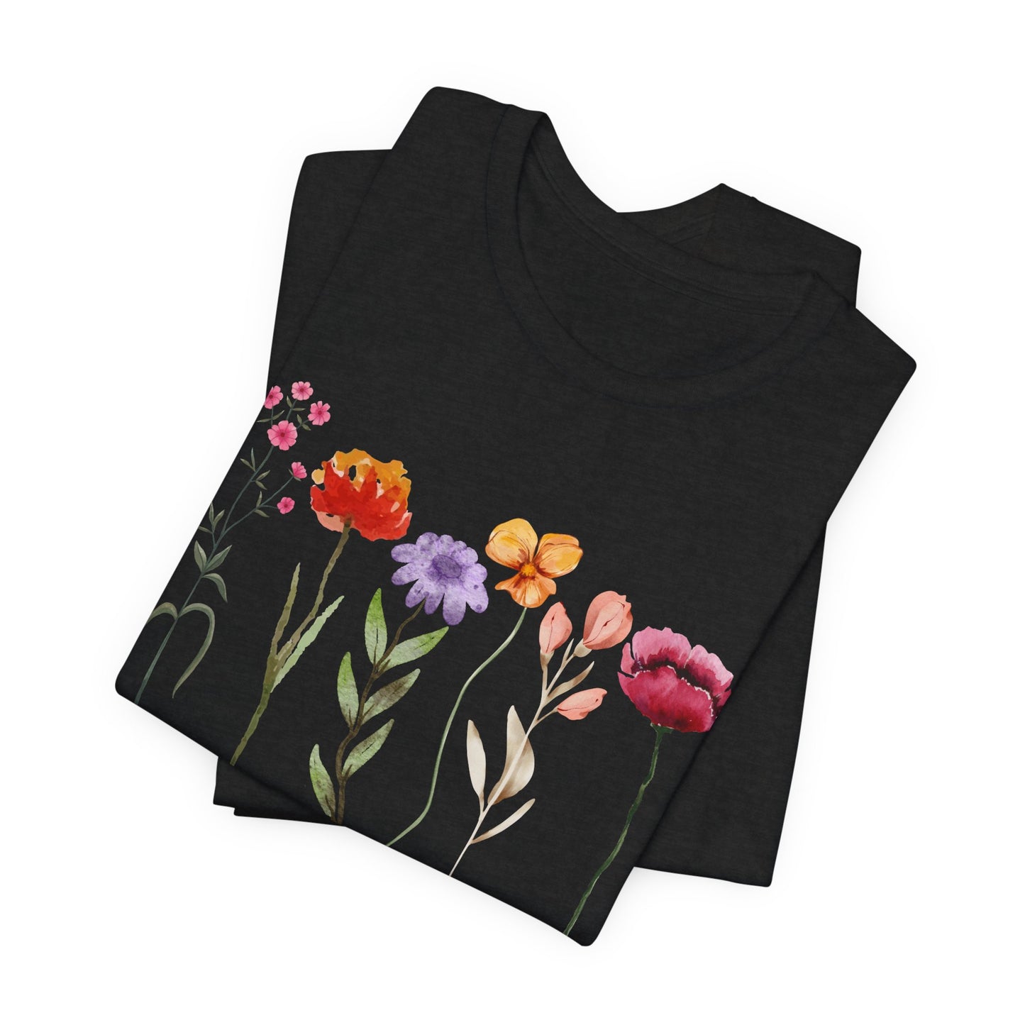 Tall Flowers Art Tee