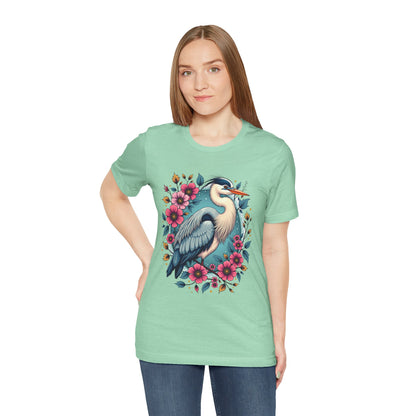 Heron Floral T-Shirt