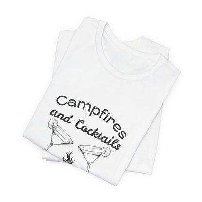 Campfires and Cocktails Tee