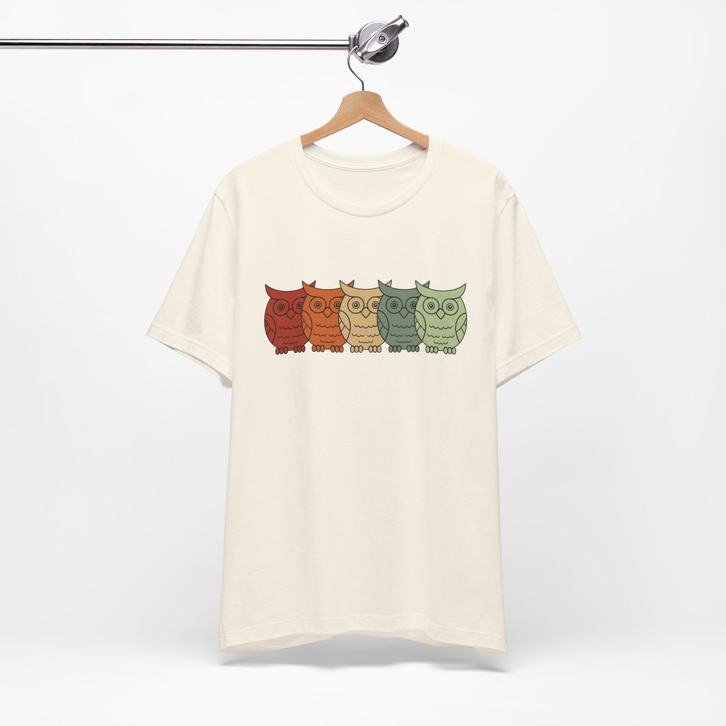 Owls on Parade Rainbow Owls Tee