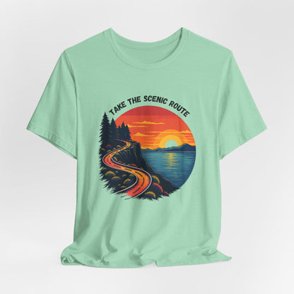 Take the Scenic Route Tee