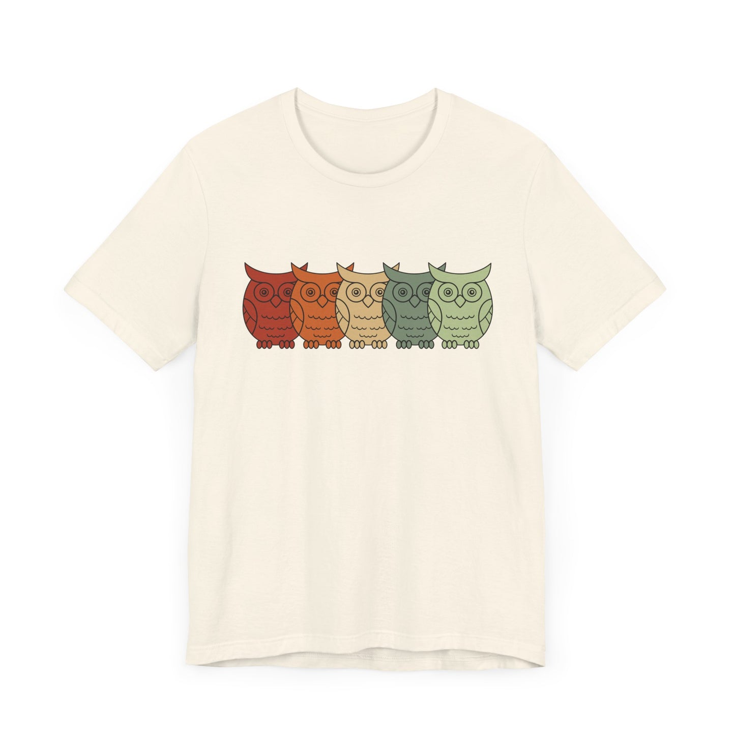 Owls on Parade Rainbow Owls Tee