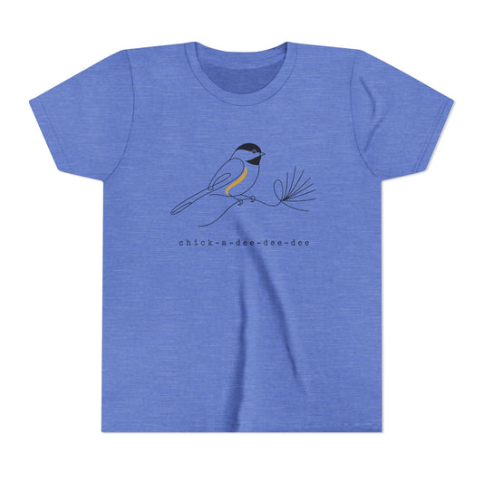 Mid-Modern Chickadee Youth Tee