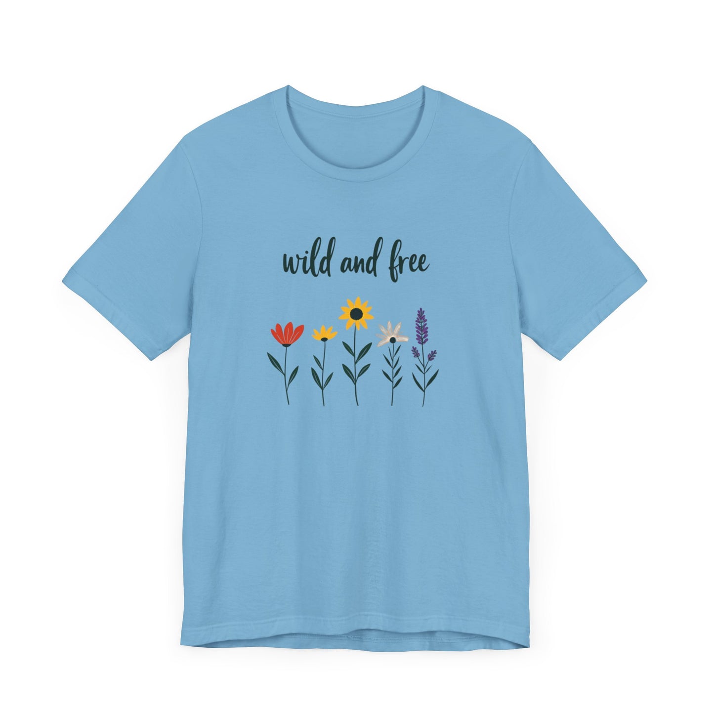 Wild and Free Floral Tee