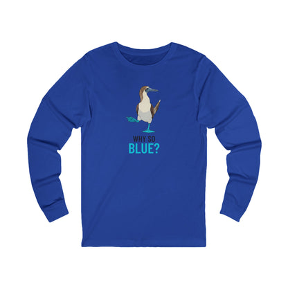 Blue-Footed Booby Long Sleeve Tee (XS)