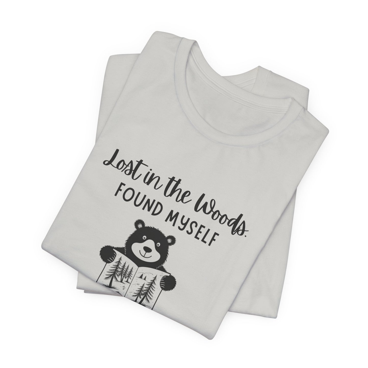 Lost in the Woods Found Myself Bear Tee