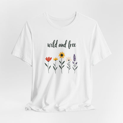 Wild and Free Floral Tee