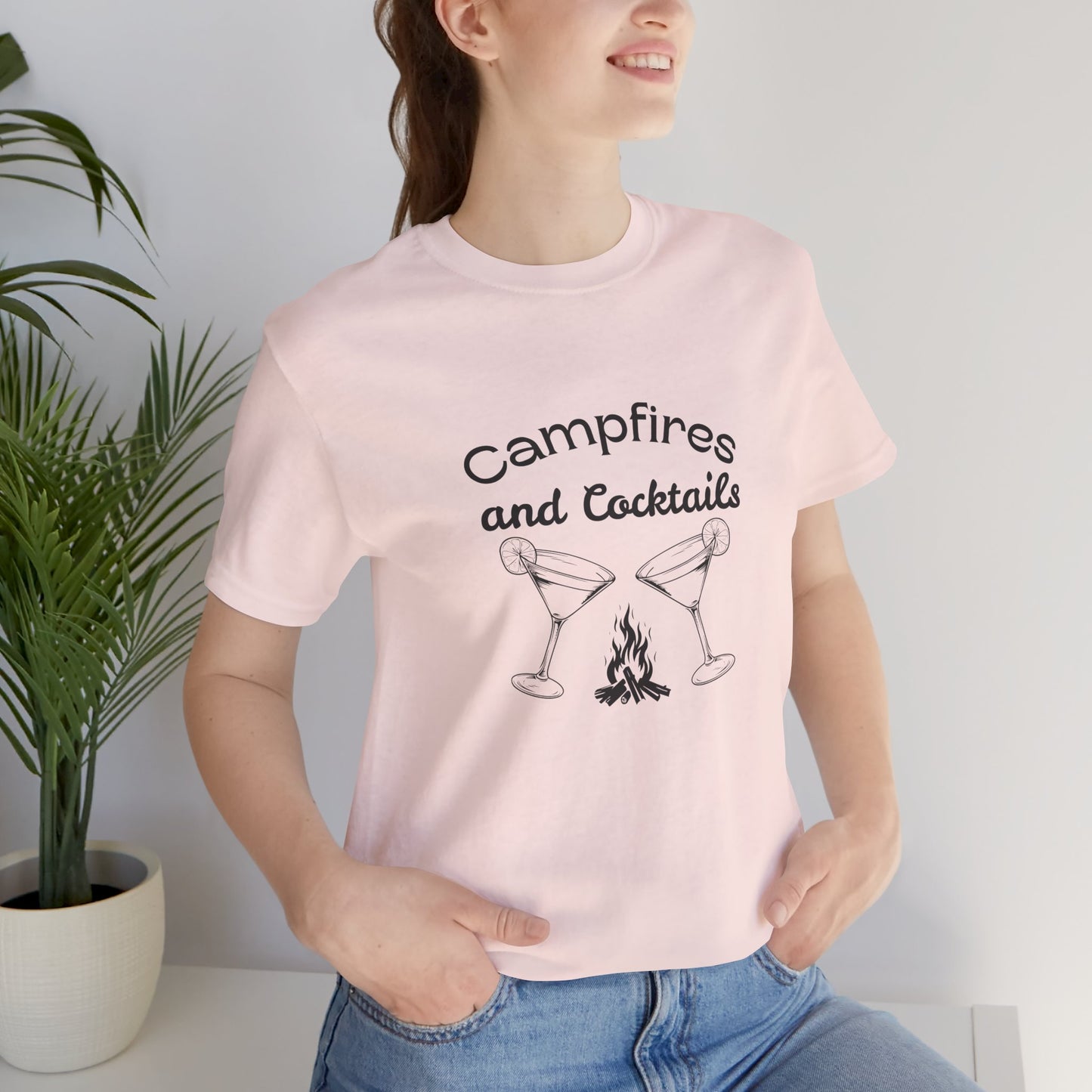 Campfires and Cocktails Tee