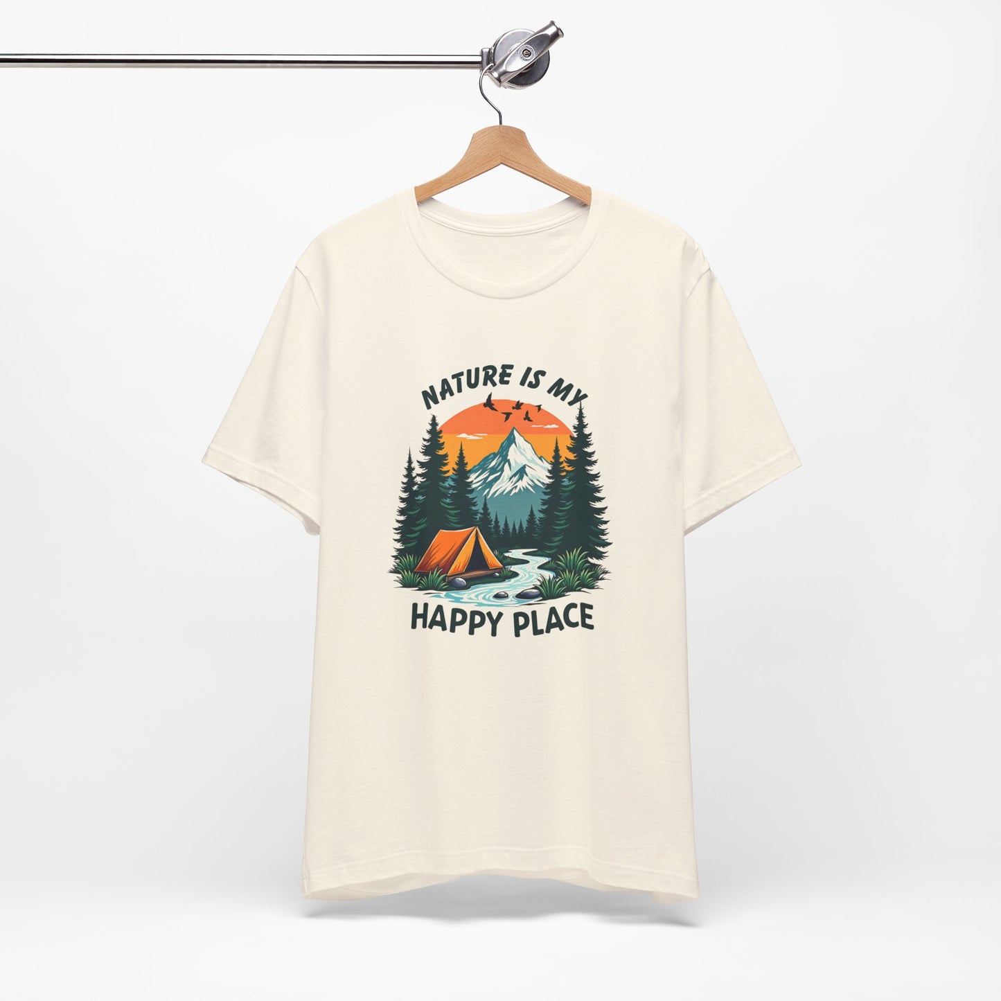 Nature Is My Happy Place Unisex Tee