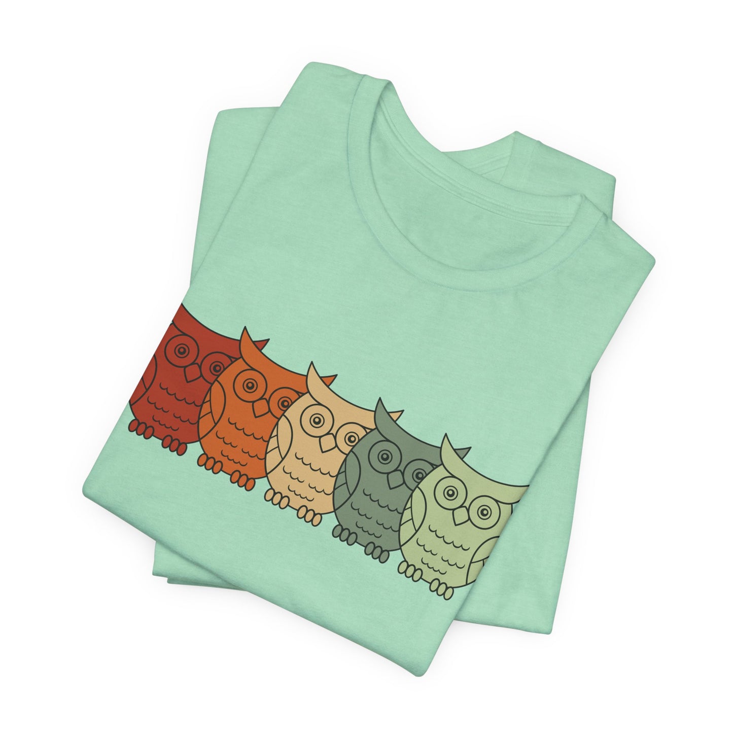 Owls on Parade Rainbow Owls Tee