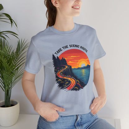 Take the Scenic Route Tee