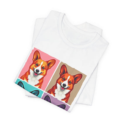 Cute Corgi Pop Art Tee