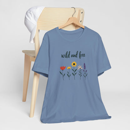 Wild and Free Floral Tee