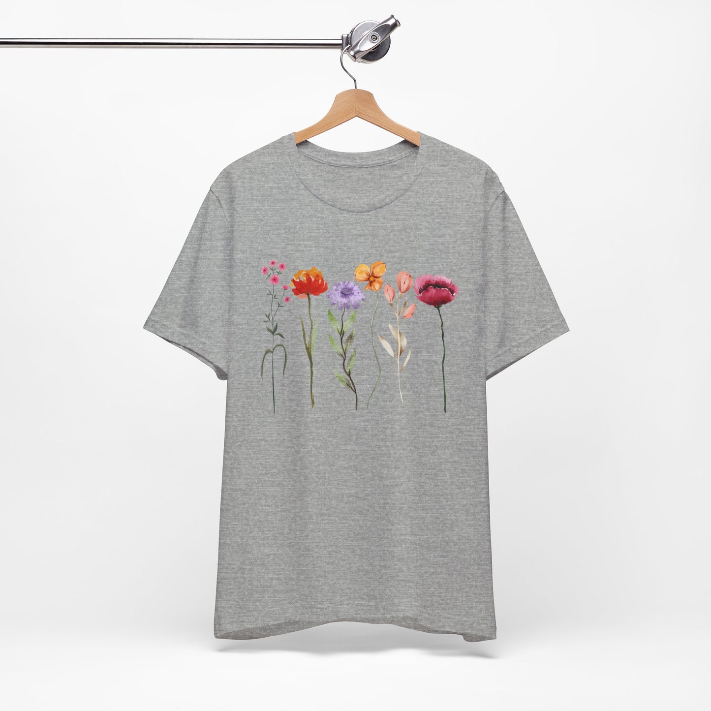 Tall Flowers Art Tee