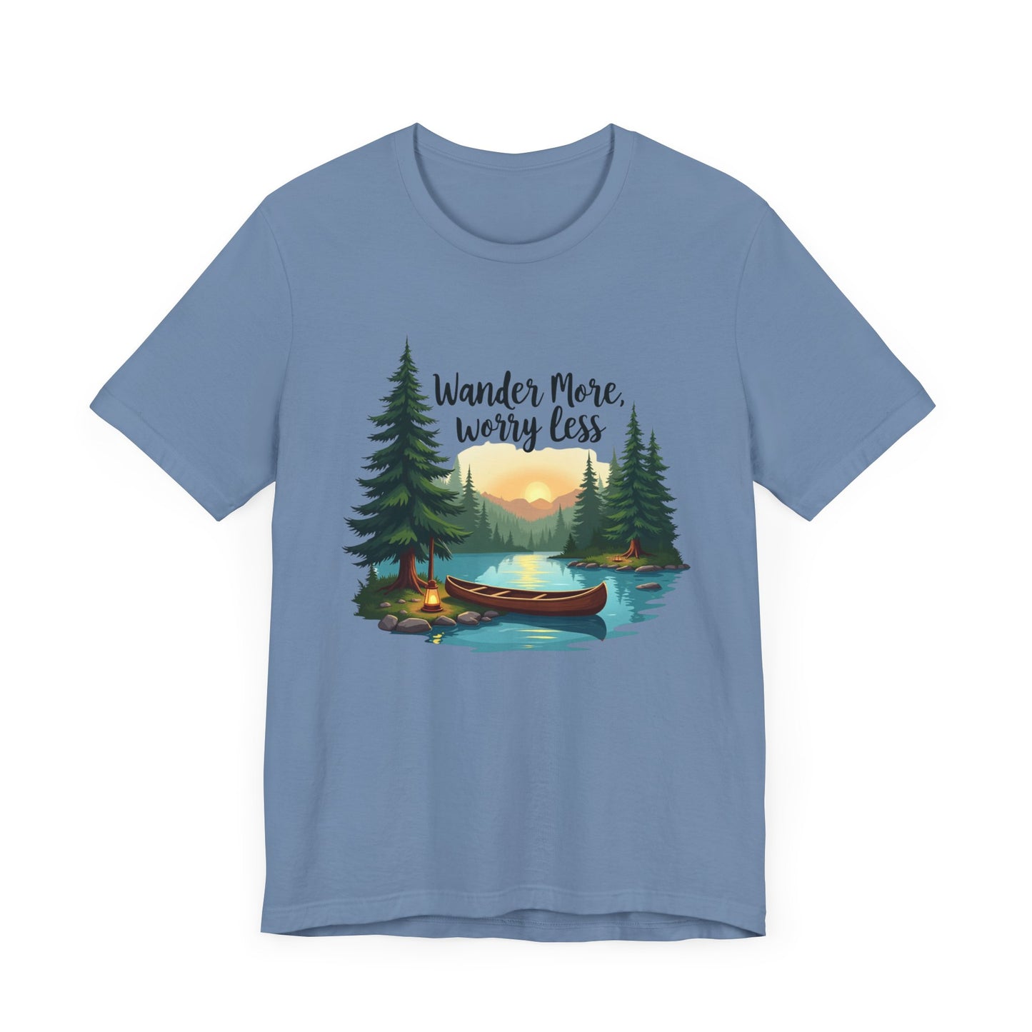 Wander More, Worry Less Tee