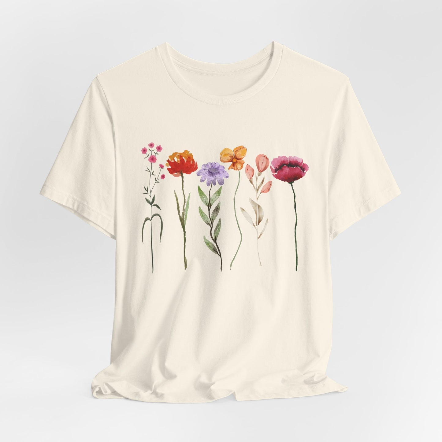 Tall Flowers Art Tee