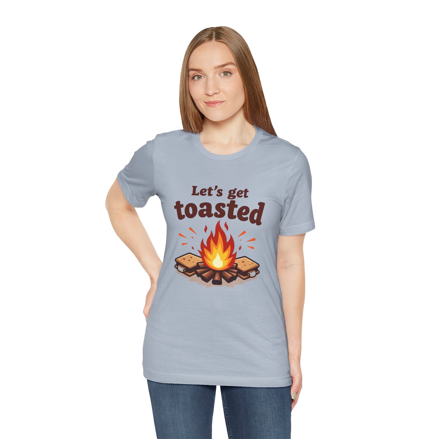 Let's Get Toasted Campfire Tee