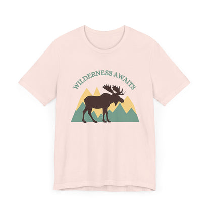 Wilderness Awaits Moose Tee