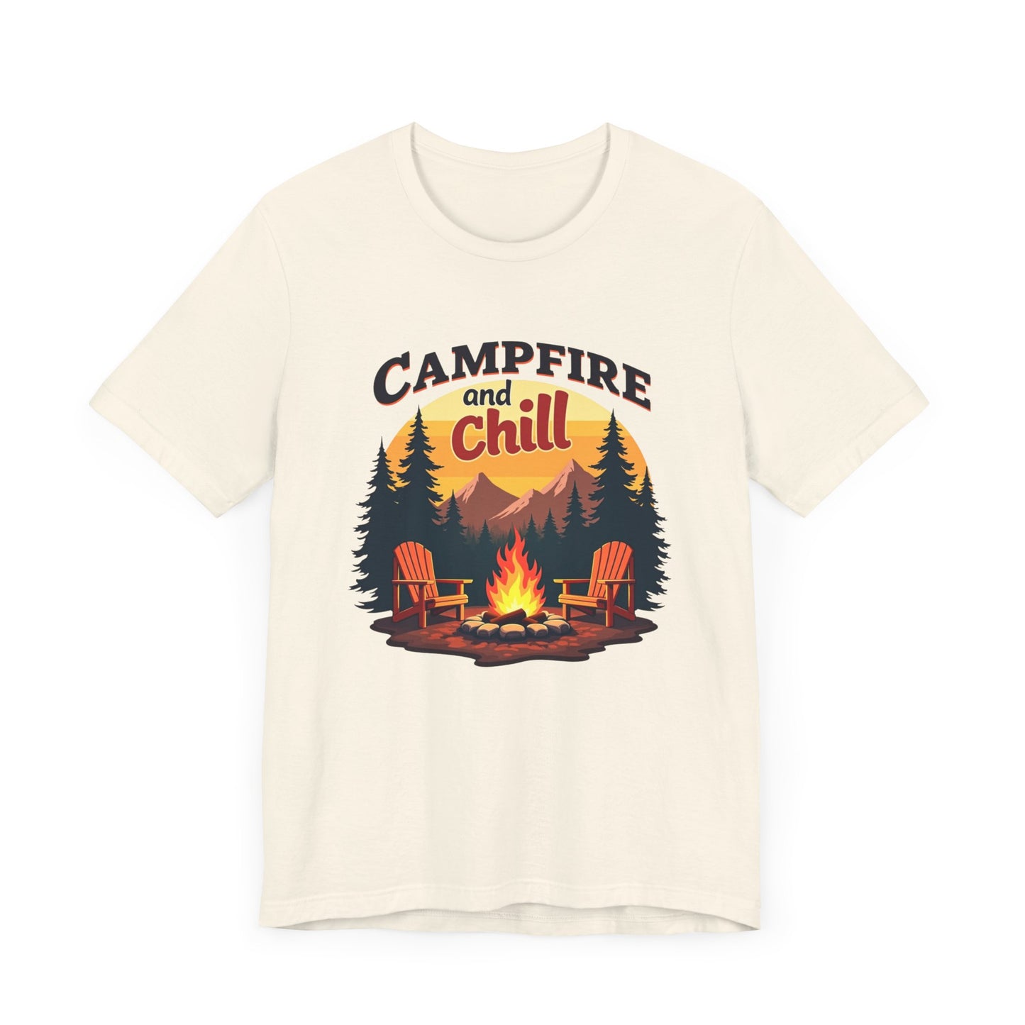 Campfire and Chill Tee