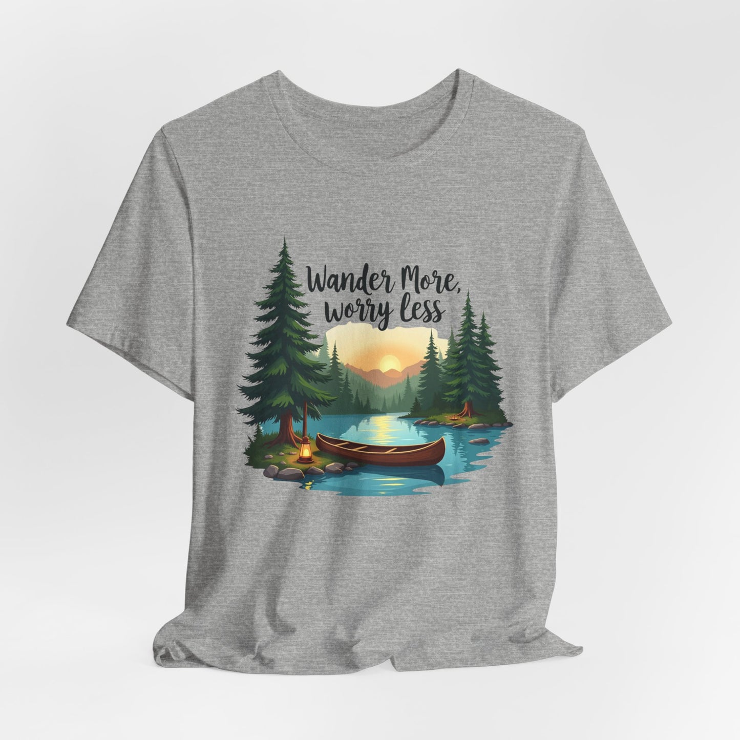 Wander More, Worry Less Tee