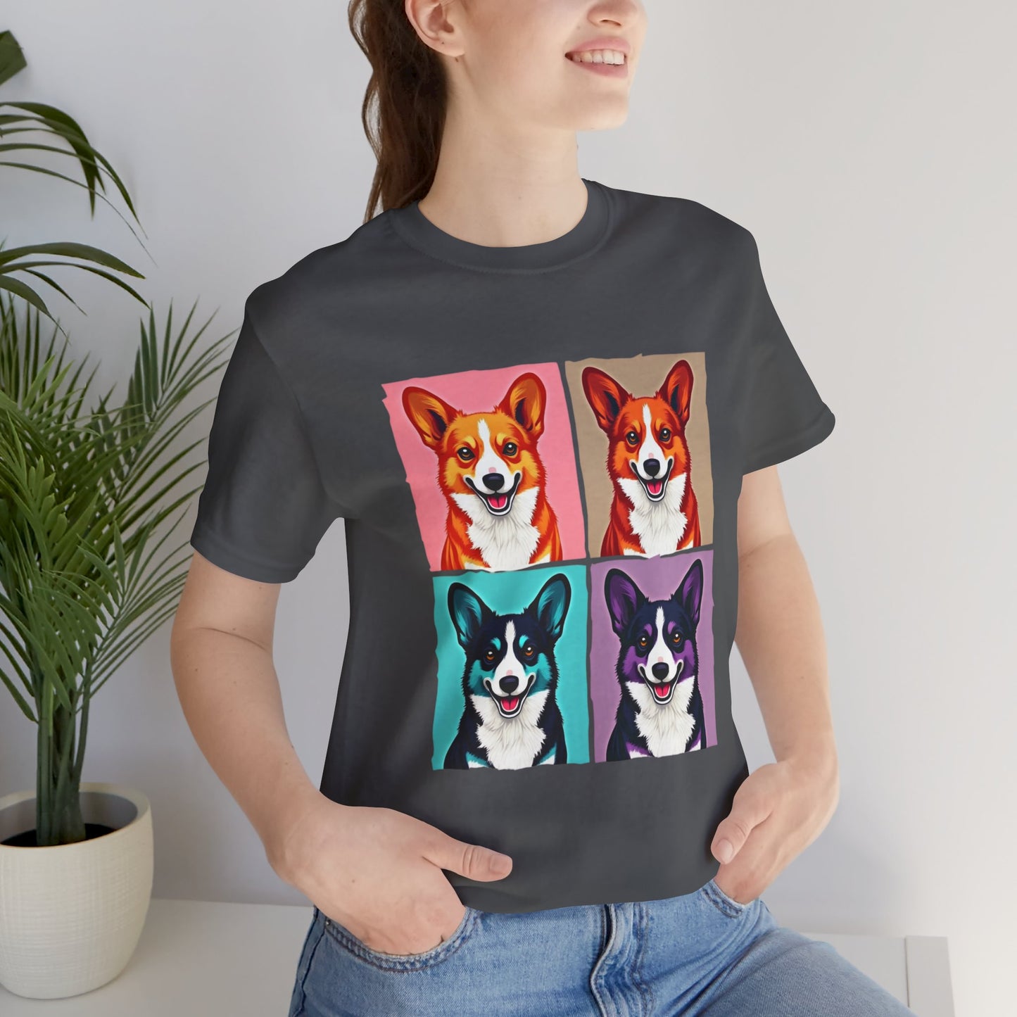 Cute Corgi Pop Art Tee