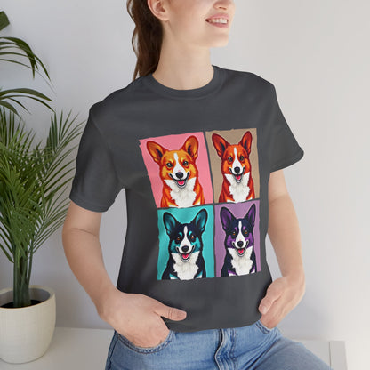 Cute Corgi Pop Art Tee