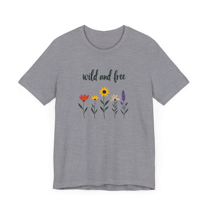 Wild and Free Floral Tee