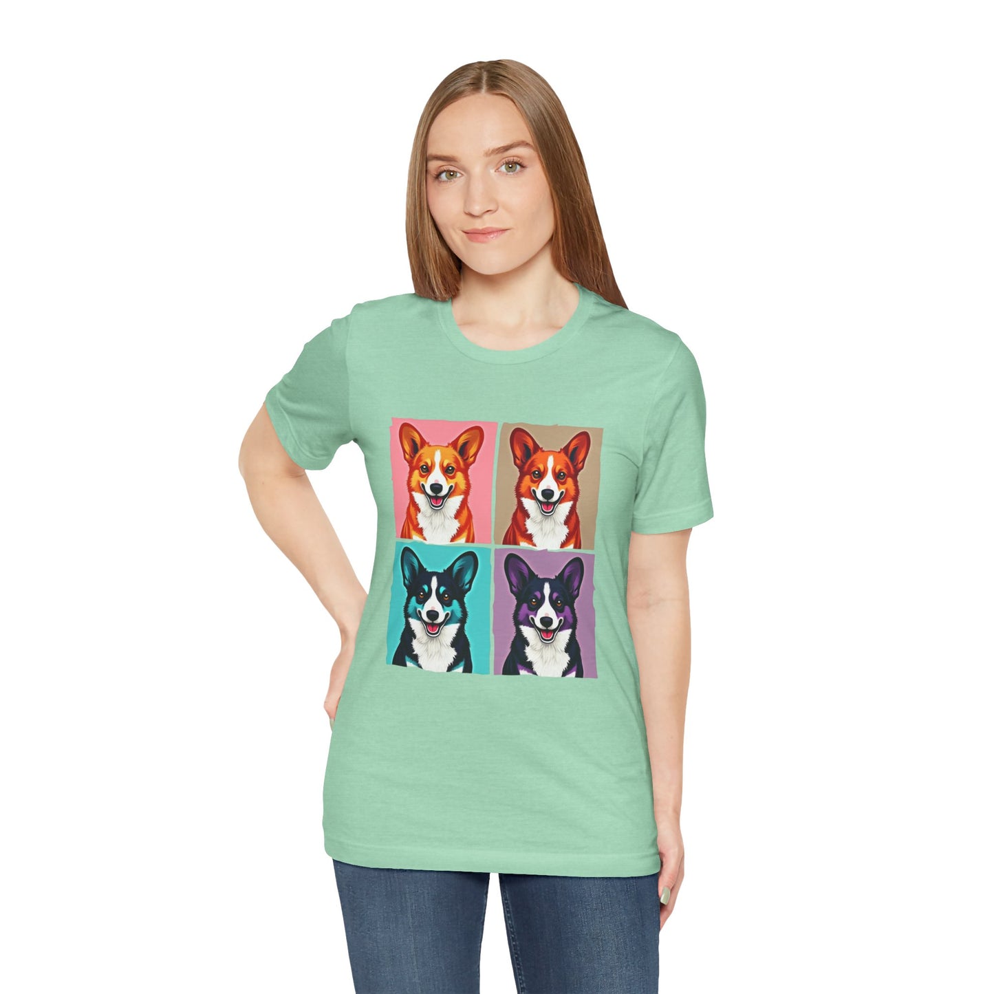 Cute Corgi Pop Art Tee