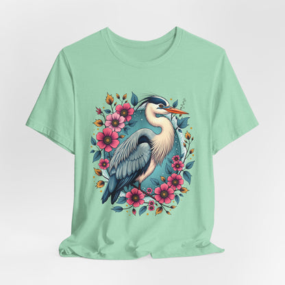 Heron Floral T-Shirt