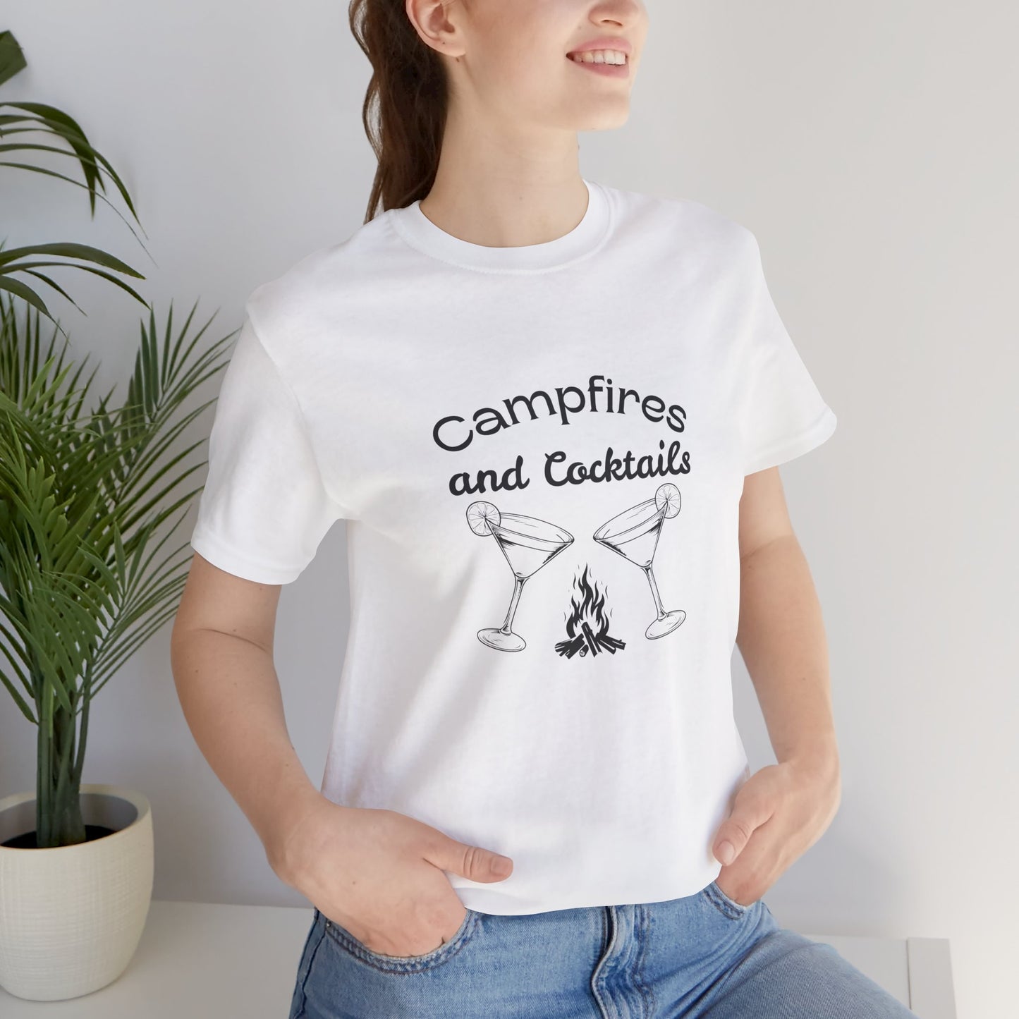 Campfires and Cocktails Tee