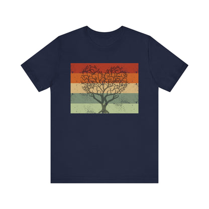 Heart Tree Retro Tee