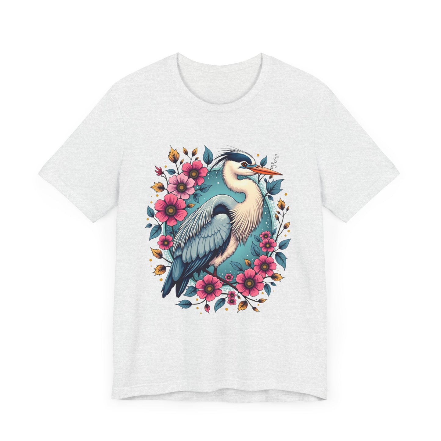 Heron Floral T-Shirt